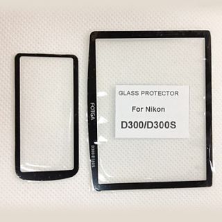 Fotga Premium LCD Screen Panel Protector Glass for Nikon D300/D300S