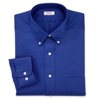 Izod Button Down Dress Shirt, Sapphire (Blue), Mens