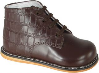 Infants/Toddlers Josmo 8190 Croco II   Brown Croco Oxfords