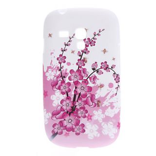 Spring Pink Flower Soft Back Case Cover for Samsung Galaxy S3 Mini I8190