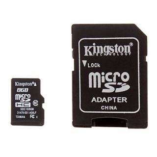 Class 10 Ultra microSDHC TF Card 8G with TF Card Adapter