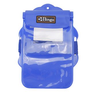 Bingo WP06 2 Waterproof Protective PVC Bag for Small Camera   Blue