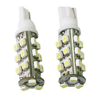 2X T10 LED Bulb 3528 SMD Pure White Car Side Wedge Light Lamp Tail Light 12V