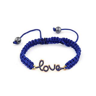 Love Style Braided Rope Womens Bracelet(More Colors)