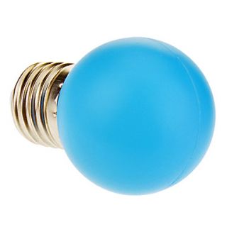 E27 1W 12 LED 40LM Blue Light LED Globe Bulb (220V)