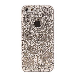 Rose Hollow Design Ultralighte PC Case for iPhone5/5s (Assorted Colors)