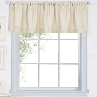 Cameron Rod Pocket Valance, Ivory