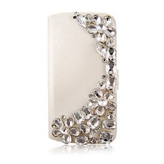 Crystal Covered Leather Full Body Case for Samsung Galaxy S4 I9500