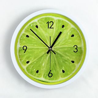 12H Country Type Lemon Analog Wall Clock