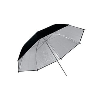 43 Pro Studio Silver Black Double layer Reflective Umbrella (CCA287)