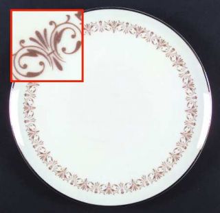 Sheffield Imperial Gold Dinner Plate, Fine China Dinnerware   Mustard Scroll Ban