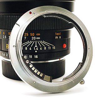 EMOLUX AF Confirm Leica R Lens to Canon EOS EF mount adapter with electronic 5D II 7D