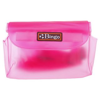 WP03 5 5M Waterproof Protective PVC Waist Bag for Camera   Pink