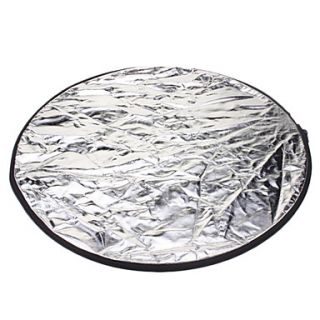 S1315 5 in 1 Collapsible Round Shape Reflector Panel   Black White Silver Golden
