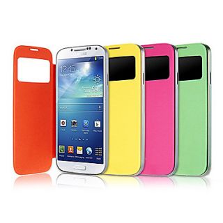 Colorful Original PU Leather Full Body Case for Samsung S4 i9500(Assorted Color)