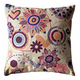 Various Flower Decorative Pillow Cover