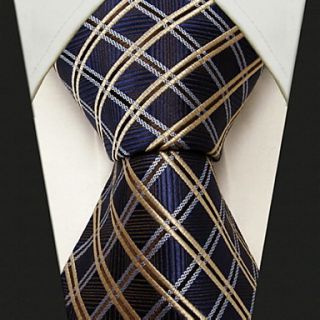 Business Check Pattern Necktie
