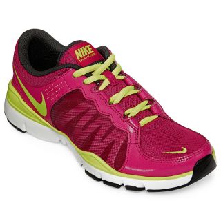 Nike Flex Trainer Womens Training Shoes, Pnk/volt/wht 632