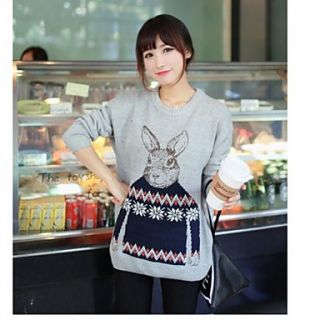 Womens Lovely Rabbit Sweater