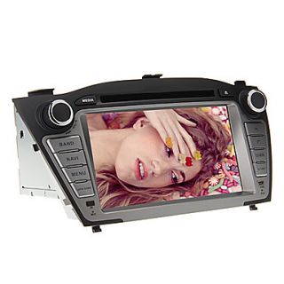 7 Inch 2Din Car DVD Player for HYUNDAI TUCSON IX35 2009 2013 Support GPS,BT,RDS,Game,iPod