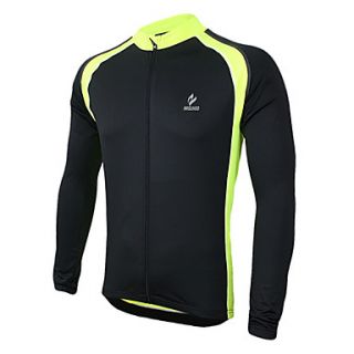 Arsuxeo Mens Cycling Bike Bicycle Jersey Long Sleeve Outdoor Sporting Coat