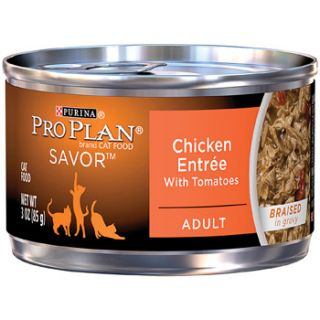 Savor Chicken and Tomato Adult Canned Cat Food, 3 oz.