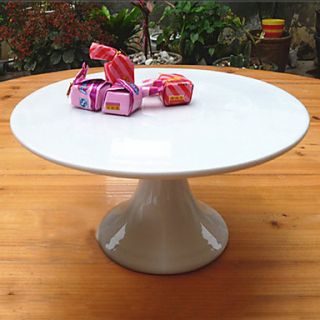 Elegant Cake Pedestal, Ceramic 10.510.54.5