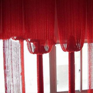 Modern Romantic Covenant Of Roses Pattern Curtain Line(39W × 79L)