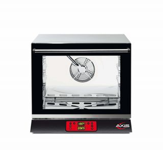 Axis Countertop Convection Oven   Holds (3) 1/2 Size Pans, Humidity, Digital, 110v