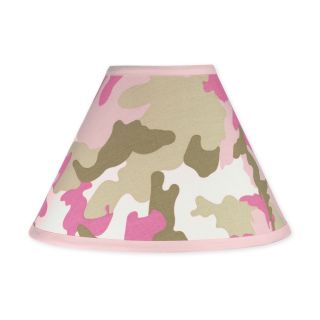 Sweet Jojo Designs Pink And Khaki Camouflage Lamp Shade (Pink/khakiMaterials 100 percent cottonDimensions 7 inches high x 10 inches bottom diameter x 4 inches top diameterThe digital images we display have the most accurate color possible. However, due 