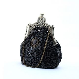 Freya Fashion Exquisite Beeded Purses (Black)