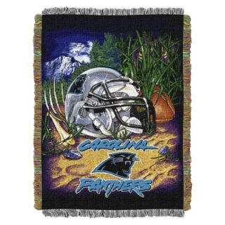 Carolina Panthers Woven Tapestry Throw
