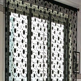 Modern Solid Kinds Of Circles Pattern Curtain Line(39W × 79L)