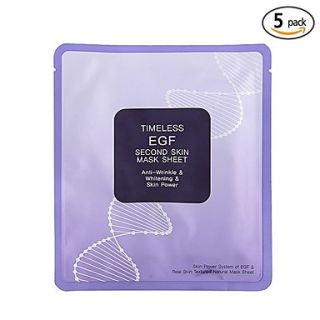 [TONYMOLY] [5pack] Timeless EGF Second Skin Mask 25ml (Anti aging, Brightening, Moisturizing)