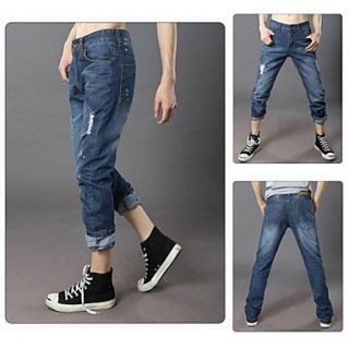 Fashion Mens High Quality Straight Jeans
