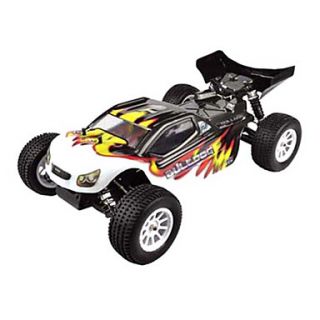 1/10 Scale 4WD Electric Brushless RC Truggy RTR (Black)