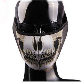 Black Ghost Half face Mask For Outdoors Against Dust Protector