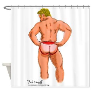  jockbutt color.png Shower Curtain  Use code FREECART at Checkout