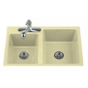 Kohler K 5814 4 Y2 CLARITY Clarity Tile In Kitchen Sink