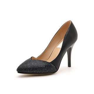 MLKLPointed Shoes Wedding Shoes High Heels Sexy Black Bridesmaid Shoes 571 6