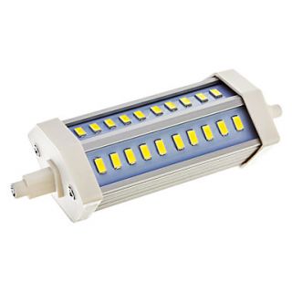 Dimmable R7S 10W 30xSMD 5630 1500LM 6000 6500K Cool White Light LED Corn Bulb(AC 85 265V)