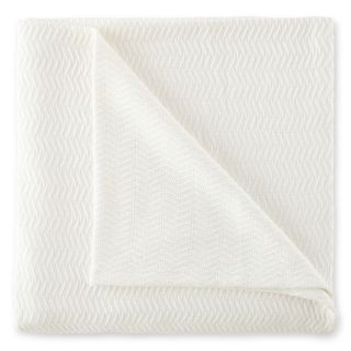 ROYAL VELVET Egyptian Cotton Blanket, White