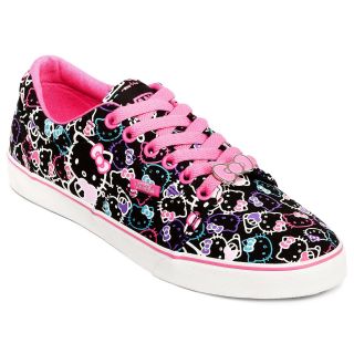 Vans Kress Womens Skate Shoes, Hello Kitty Blk/pi