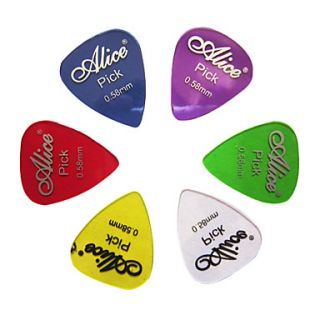 Alice AP H Clear Guitar Picks in 1 Dozen