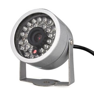 Mini Surveillance Security Camera with 30 LEDs (Night Vision, DC 12V)