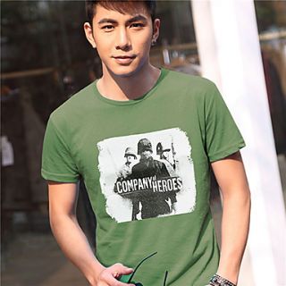 Mens Soldiers Print T Shirt