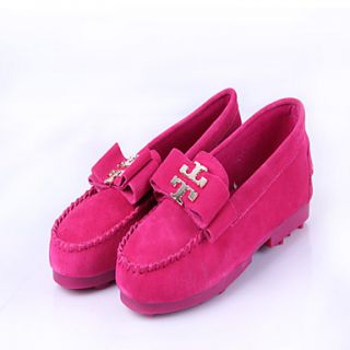 Womens Simple Solid Color Casual Shoes(Fuchsia)