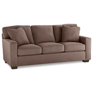 Possibilities Track Arm 82 Sofa, Mahogany