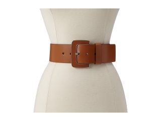 Lodis Accessories Audrey Inlay Buckle High Waist Belt Womens Belts (Brown)