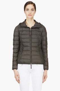 Parajumpers Charcoa Lgrey Quilted Lightweight Juliet Jacket